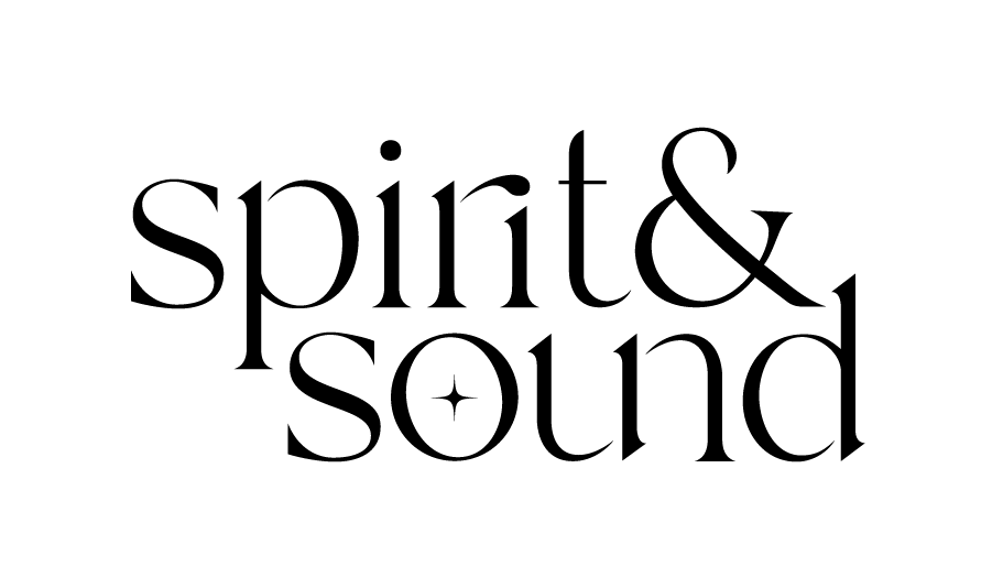 spirit & sound logo in schwarz